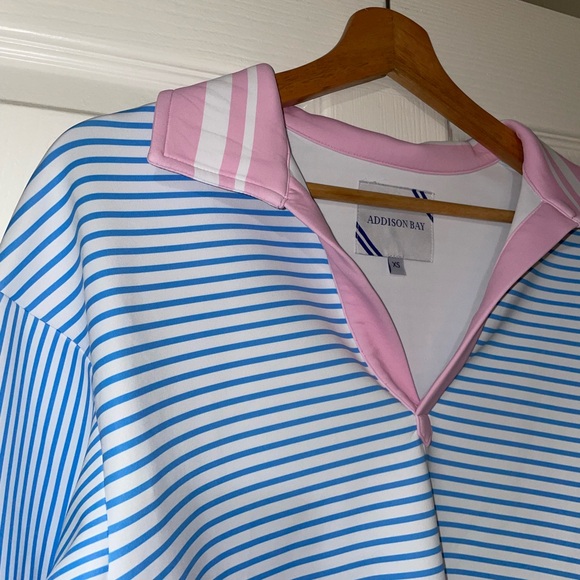 Addison Bay Pink and Blue Striped Top - Picture 3 of 6